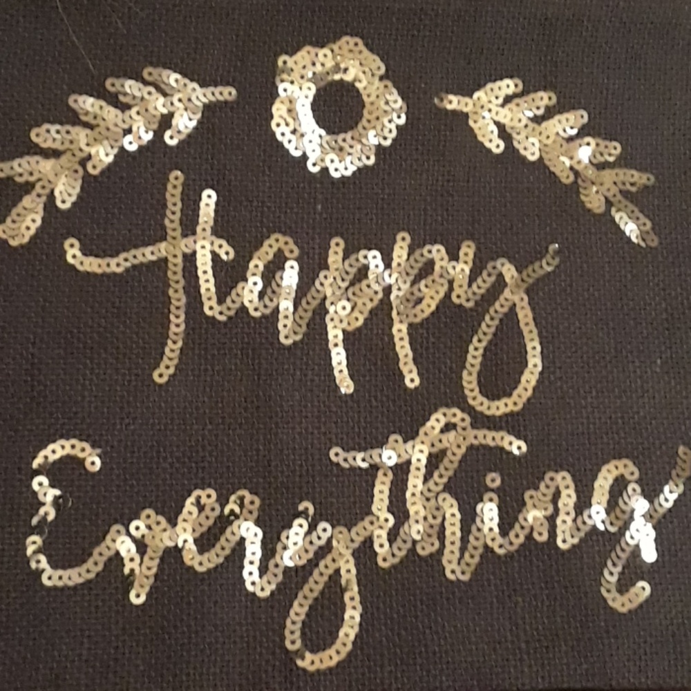 Happy everything makeup bag